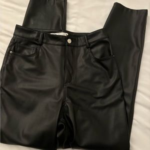Zara Leather Pants